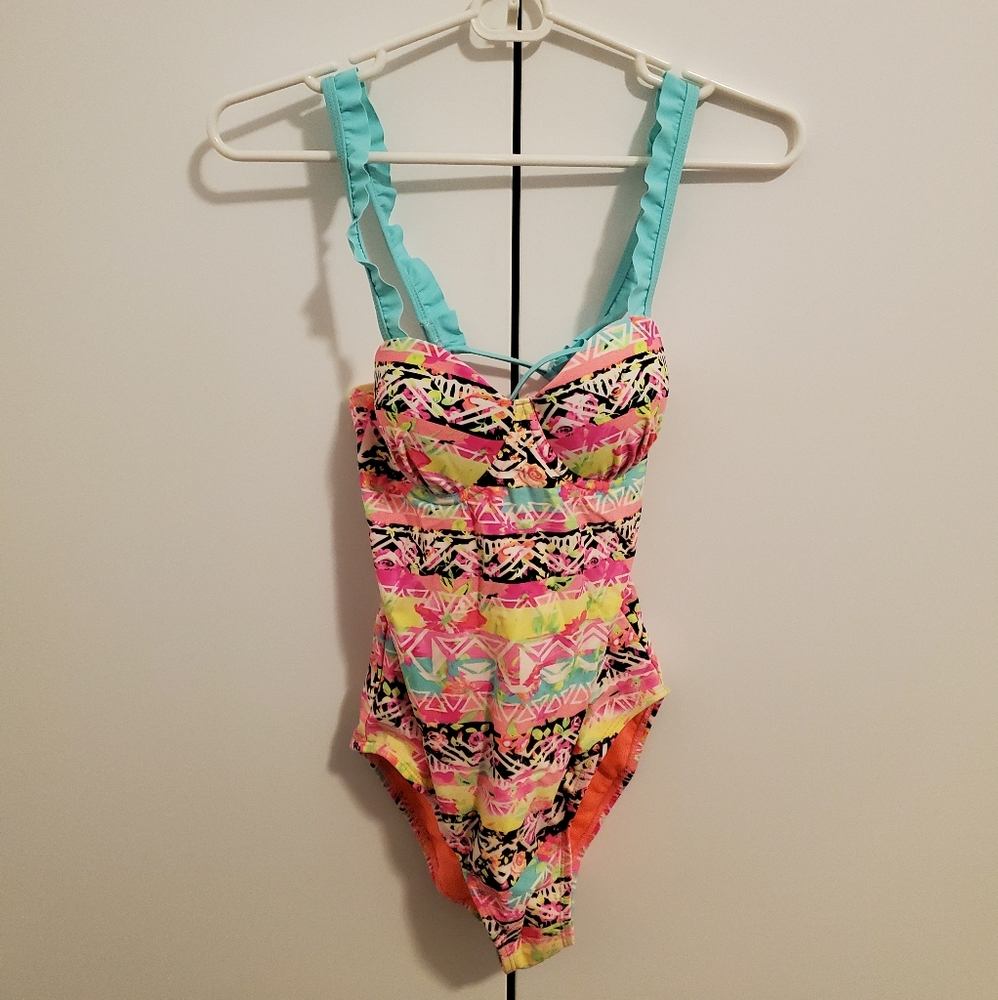 NEVER WORN Bongo One-Piece Push-Up Bra Swimsuit - Size S